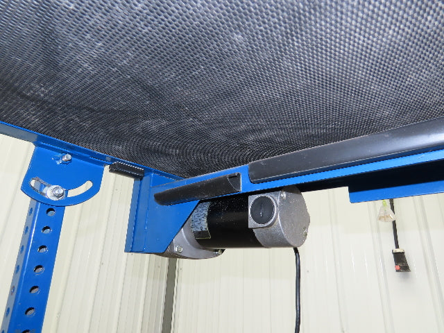 MAC 22"x 87" Belt Conveyor On Casters 20" Belt 90VDC 1PH 1-42FPM Chain Drive