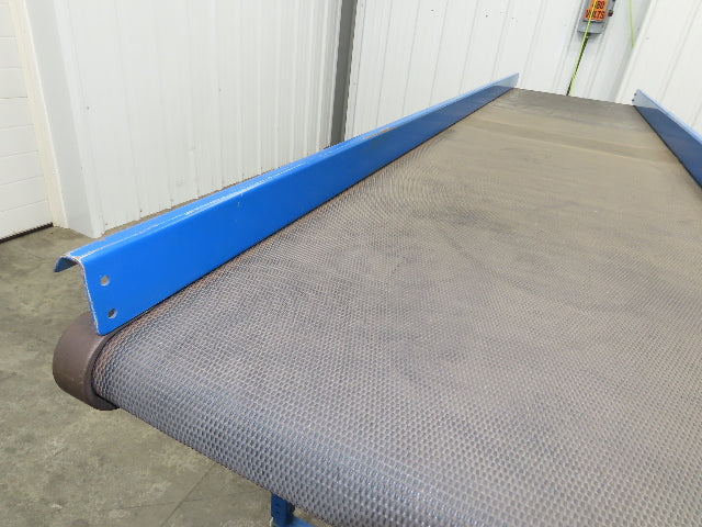 MAC 22"x 87" Belt Conveyor On Casters 20" Belt 90VDC 1PH 1-42FPM Chain Drive