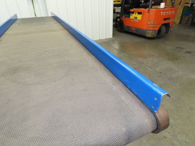 MAC 22"x 87" Belt Conveyor On Casters 20" Belt 90VDC 1PH 1-42FPM Chain Drive