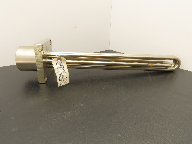 18101366S Immersion Heater 8.0kw 220V 3Ph 16" Element Stainless Steel Body