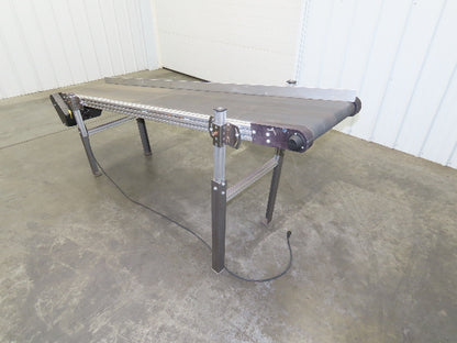 HFA 2210 Series 18"x 89" Aluminum Incline Conveyor 15"Belt 115V Belt Drive 56FPM