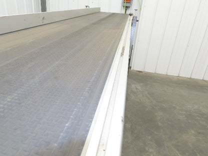 HFA 2210 Series 18"x 89" Aluminum Incline Conveyor 15"Belt 115V Belt Drive 56FPM