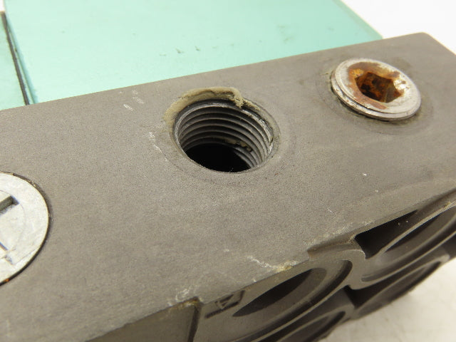 Numatics 554JA431O000000 Pneumatic Solenoid Valve 4/2 150psi 5-Port 1/2"Manifold