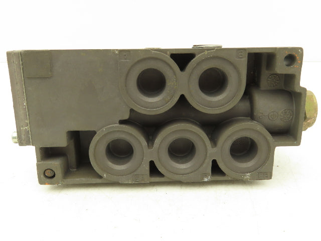 Numatics 554JA431O000000 Pneumatic Solenoid Valve 4/2 150psi 5-Port 1/2"Manifold