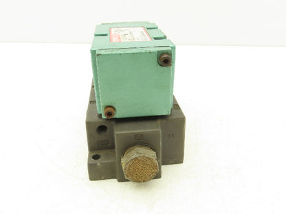 Numatics 554JA431O000000 Pneumatic Solenoid Valve 4/2 150psi 5-Port 1/2"Manifold