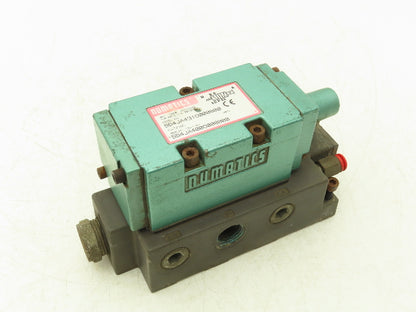 Numatics 554JA431O000000 Pneumatic Solenoid Valve 4/2 150psi 5-Port 1/2"Manifold