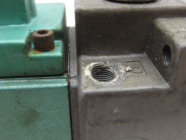 Numatics 554JJ531O000000 Pneumatic Solenoid Valve 4/3 150psi 5-Port 1/2"Manifold