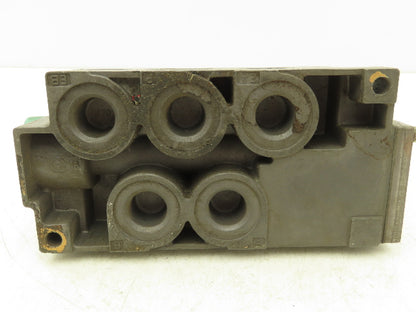 Numatics 554JJ531O000000 Pneumatic Solenoid Valve 4/3 150psi 5-Port 1/2"Manifold