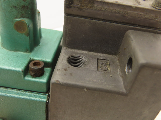 Numatics 554JJ531O000000 Pneumatic Solenoid Valve 4/3 150psi 5-Port 1/2"Manifold