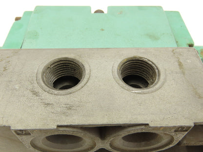 Numatics 554JJ531O000000 Pneumatic Solenoid Valve 4/3 150psi 5-Port 1/2"Manifold