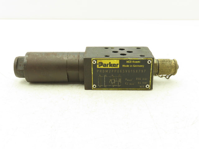 Parker PRDM2PP06SVG15X797 Hydraulic Pressure Reducing Valve Module 5000psi
