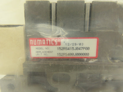 Numatics 152RS415J047P00 Regulator Manifold Assembly MK15