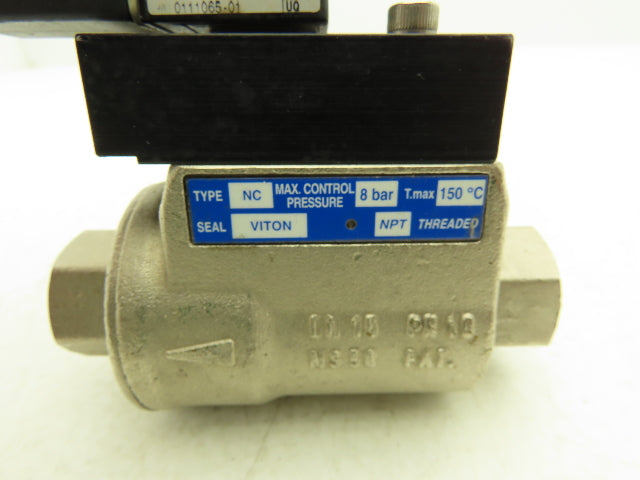 Versa E5SM-3011-34-NB1-HC-D024 Solenoid Valve 8 Bar 1/2" NPT Normally Closed