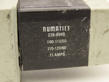 Numatics 123SS73BK000030  Pneumatic Solenoid Valve 150 PSIG 50/60HZ 120V