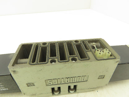 Numatics 123SS73BK000030  Pneumatic Solenoid Valve 150 PSIG 50/60HZ 120V