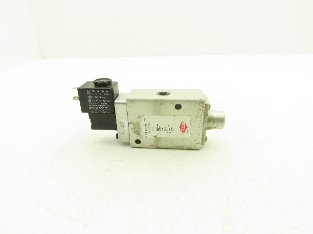 Herion 8110007EXIS.H302 Pneumatic Air Solenoid Valve 50-105 PSI 24VAC