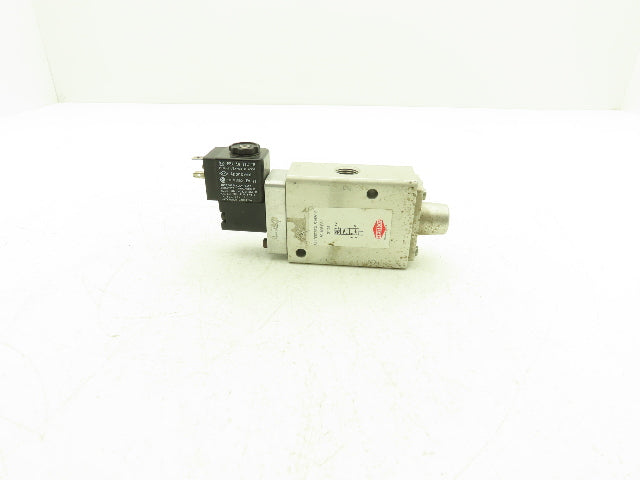 Herion 8110007EXIS.H302 Pneumatic Air Solenoid Valve 50-105 PSI 24VAC