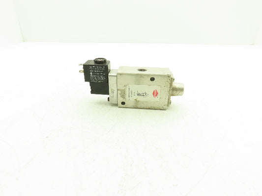 Herion 8110007EXIS.H302 Pneumatic Air Solenoid Valve 50-105 PSI 24VAC