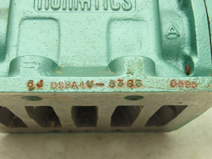 Numatics 6JDSPA4U Heavy Duty Pneumatic Double Solenoid Pilot Valve 120V