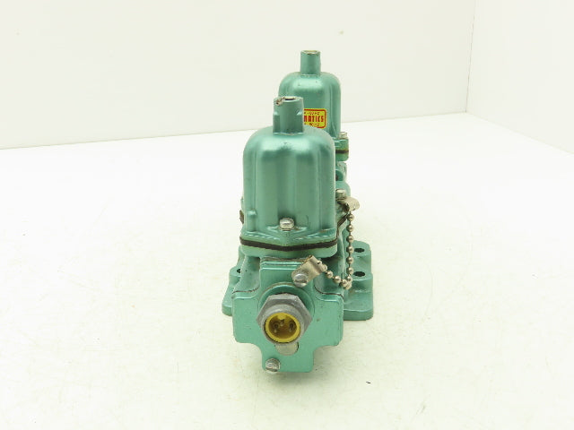 Numatics 6JDSPA4U Heavy Duty Pneumatic Double Solenoid Pilot Valve 120V
