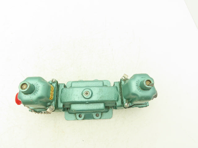 Numatics 6JDSPA4U Heavy Duty Pneumatic Double Solenoid Pilot Valve 120V