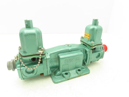 Numatics 6JDSPA4U Heavy Duty Pneumatic Double Solenoid Pilot Valve 120V