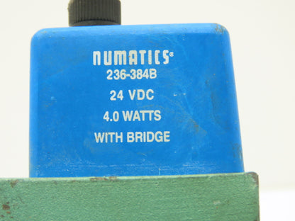 Numatics 135BB515MP  5/3 Position Open Center Pneumatic Solenoid Valve 24VDC