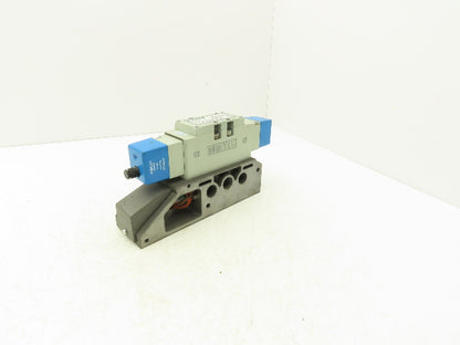 Numatics 124BB515MP00061 Solenoid Pilot Valve With Manifold 24VDC 4 Watt Coils