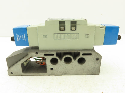 Numatics 124BB515MP00061 Solenoid Pilot Valve With Manifold 24VDC 4 Watt Coils