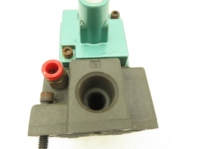 Numatics 554JJ43AO000000 Pneumatic Solenoid Valve 4/2 150psi 5-Port 1/2"Manifold