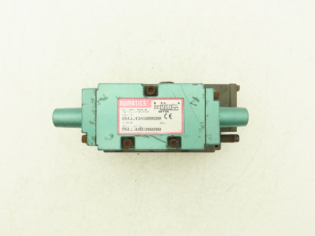 Numatics 554JJ43AO000000 Pneumatic Solenoid Valve 4/2 150psi 5-Port 1/2"Manifold
