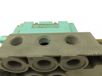Numatics 554JJ43AO000000 Pneumatic Solenoid Valve 4/2 150psi 5-Port 1/2"Manifold