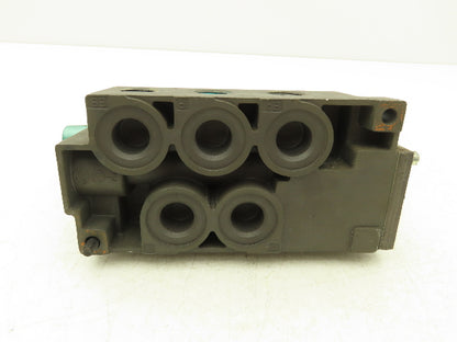 Numatics 554JJ43AO000000 Pneumatic Solenoid Valve 4/2 150psi 5-Port 1/2"Manifold