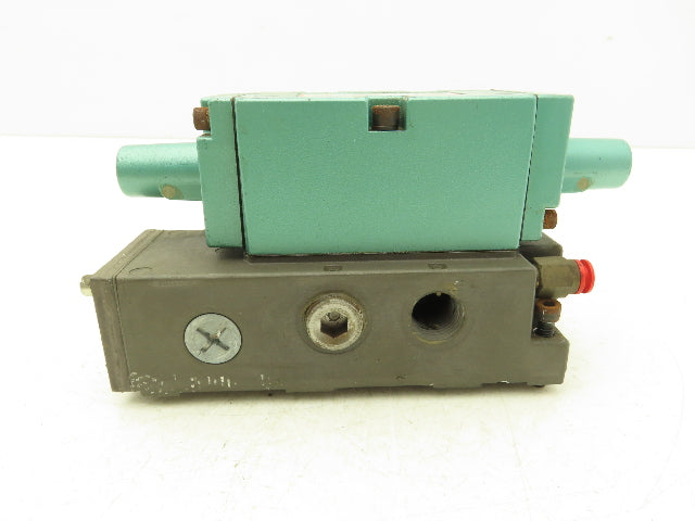 Numatics 554JJ43AO000000 Pneumatic Solenoid Valve 4/2 150psi 5-Port 1/2"Manifold
