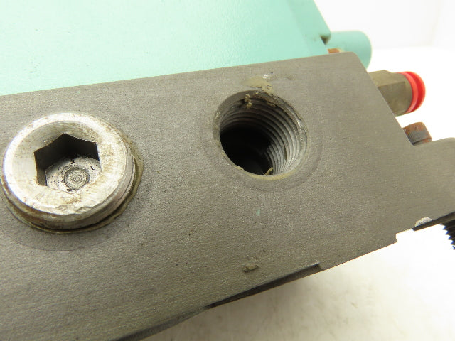 Numatics 554JJ43AO000000 Pneumatic Solenoid Valve 4/2 150psi 5-Port 1/2"Manifold