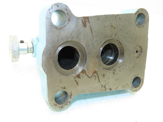 Hagglunds Denison R1U12 533 S4 Hydraulic Pressure Reducing Valve Manifold Mount