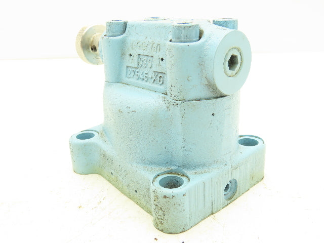 Hagglunds Denison R1U12 533 S4 Hydraulic Pressure Reducing Valve Manifold Mount