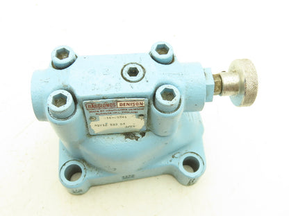 Hagglunds Denison R1U12 533 S4 Hydraulic Pressure Reducing Valve Manifold Mount