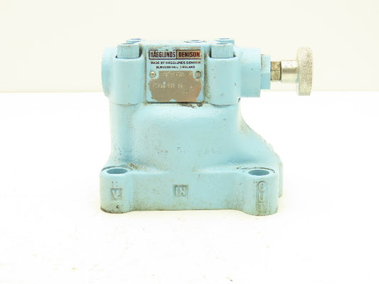 Hagglunds Denison R1U12 533 S4 Hydraulic Pressure Reducing Valve Manifold Mount