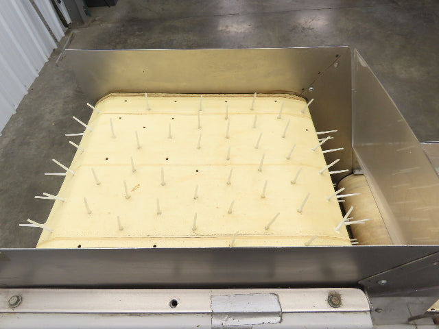 LaRos Finger Separator Conveyor Pin Style Part/Runner 115V Variable Speed Drive