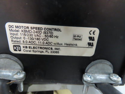 LaRos Finger Separator Conveyor Pin Style Part/Runner 115V Variable Speed Drive