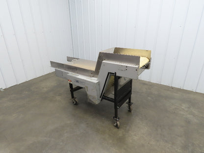 LaRos Finger Separator Conveyor Pin Style Part/Runner 115V Variable Speed Drive