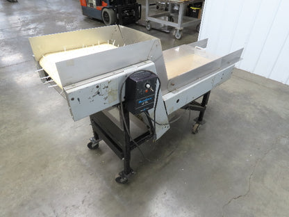 LaRos Finger Separator Conveyor Pin Style Part/Runner 115V Variable Speed Drive