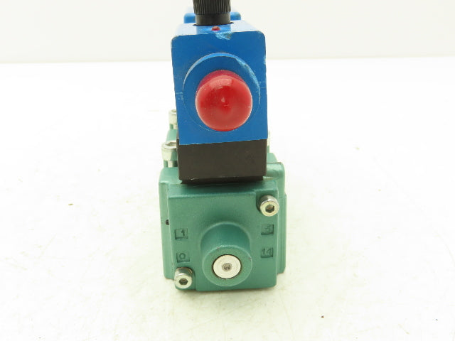 Numatics I22BB500R061D61 Pneumatic Dual Solenoid Valve 145PSI 24VDC 5/3-Way