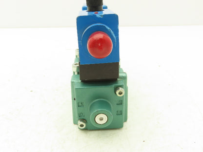 Numatics I22BB500R061D61 Pneumatic Dual Solenoid Valve 145PSI 24VDC 5/3-Way
