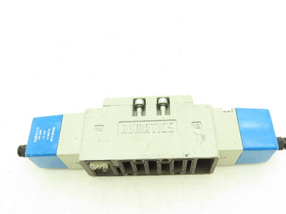 Numatics I23BB500MP14C61 Pneumatic Dual Solenoid Air Valve 150psi 24VDC 236-384B