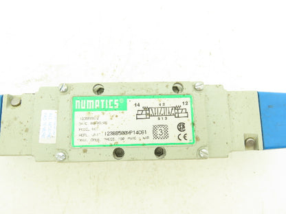Numatics I23BB500MP14C61 Pneumatic Dual Solenoid Air Valve 150psi 24VDC 236-384B