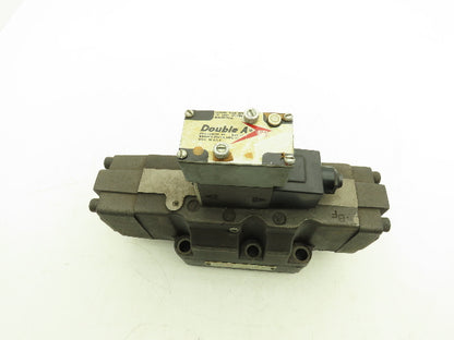 Double A QJ-06H-C-10A2 TSPLK Directional Control Pilot Valve QJ-005-C-10B1 115V