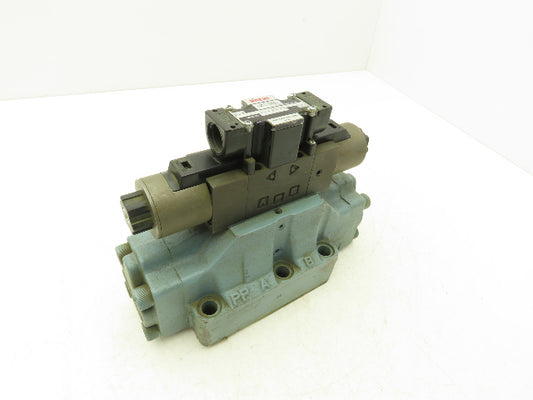 Nachi DSE-G06-C6-GR-D2-11  Hydraulic Directional Control Solenoid Valve 24VDC