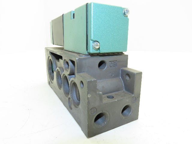 Numatics 152SA400M000061 Pneumatic Air Single Solenoid Valve 24VDC 6 Watt Coil